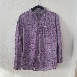 Cinch Purple Paisley Shirt
